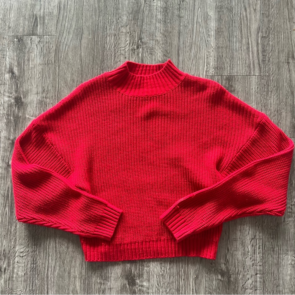 Bright Red Women's Sweater